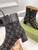 Gucci 700023 Women's GG Canvas Ankle Boot G60034