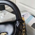 Chanel AS3970 Flap Bag with top handle Lambskin gold tone metal Black