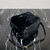 Prada 1BA373 Prada Panier shearling mini-bag Black