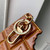 LV M01478 Louis Vuitton LV Chocolate Bar Figurine Key Holder and Bag Charm Brown