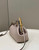 Fendi 8BP129 First Small Fuchsia leather and python leather bag 80043M Light Pink