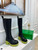 Bottega Veneta Women Shoes High-heeled Lug Boot Light-green Flatform 192791