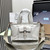 Prada Route medium leather tote bag 1BG660 White