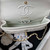 Chanel A01113 Flap Handbag Classic Bag Grained shiny Calfskin White Gold