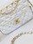 Chanel AS4646 MINI FLAP BAG & STAR COIN PURSE Mirror Calfskin  Metallic Calfskin & Gold-Tone Metal Silver