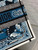 Dior M1296 Book Tote Medium Blue and White Butterfly Bandana Embroidery M094