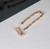 Fred FORCE 10 BRACELET XL model in 18k pink gold and diamonds F23004