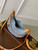 LV M24846 Louis Vuitton Loop Bag Sky Blue Monogram denim