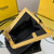 Fendi FIRST Small Bag  Fox fur 8BP129 Black