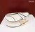 Dior M0456 Mini Saddle Bag With Strap White Grained Calfskin