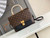 LV M44259 Louis Vuitton Marignan Messenger Top Handle Monogram M44257 Bag Black