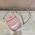 Prada 1BH185 Mini Cleo BRUSHED Leather Pink