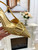 Valentino WS0R01SHD Signature pump metallic nappa 80mm V75481