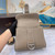 Delvaux AA0569 Brillant PM Rodéo Calf Bag milk ash