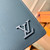 Louis Vuitton M81027 Pocket Organizer LV aerogram Blue