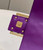 Fendi 8BR771 Baguette Purple leather bag