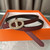 Hermes H064556CDZ2 Women's Leather Focus belt buckle & Reversible leather strap 13 mm H991008