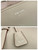 Prada Large leather tote bag 1BG602 White