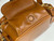 Chloé CHC24AS534N8326M Small Camera Bag In Shiny Leather Clay Brown