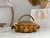 Chloé CHC24AS534N8326M Small Camera Bag In Shiny Leather Clay Brown