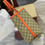 Gucci 815213 GG Emblem Large Tote Bag Beige Orange
