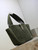 YSL 763435 LE 5 À 7 BEA IN Green suede