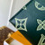 LV M62170 Louis Vuitton Double Card Holder Forest Green
