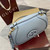 Gucci 815719 Gucci Blondie Medium top handle bag Leather Lake Blue