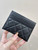 Chanel  AP4814 Card Hold Grained shiny calfskin