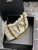 YSL 681632 Saint Laurent Mini leather shoulder bag White