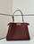 Fendi 8BN353AOVHF19P8 Peekaboo Soft Medium Wine Red leather bag 80172
