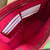 Gucci 768255 GG pouch with GG detail Red