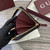 Gucci 456117 GG Marmont Leather Zip Around Wallet Black with Gold