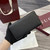 Gucci 456117 GG Marmont Leather Zip Around Wallet Black with Gold