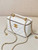 Chanel AP3651 Vanity with Chain Bag White Lambskin