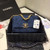 Chanel As1160 Chanel 19 Handbag Flap Shoulder Denim Blue