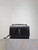 YSL 533026 Sunset chain wallet in Crocodile leather Black