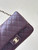 Chanel 25A Mini Flap Bag Lambskin AS4670 Wine Red