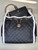 Chanel AS5311 Shearling Sheepskin & Gold-Tone Metal Black & White