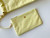 Chanel 22 AS3261 Handbag 24C Shiny Calfskin Light Yellow Gold