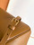 Prada 1BA274 Large Prada Galleria Saffiano leather bag Gold Brown