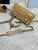Prada 1BA486 Bonnie leather mini handbag Apricot