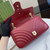 Gucci 443497 GG Marmont Matelassé shoulder Bag Wine Red