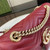 Gucci 443497 GG Marmont Matelassé shoulder Bag Wine Red