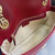 Gucci 443497 GG Marmont Matelassé shoulder Bag Wine Red