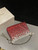 Jimmy Choo Callie Bag with with Dégradé Crystals CALLIEQIB000769 White & Red