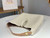 Chloé CHC24SS630I3123W Marcie Hobo Bag in grained leather Misty Ivory