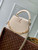 LV M25461 Louis Vuitton Capucines BB Bag Sable/Quartz Taurillon leather