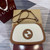 Gucci 815716 Gucci Blondie Medium top handle bag Brown & Beige cotton linen canvas