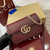 Gucci 826761 Go Small Shoulder Bag Anchora Red